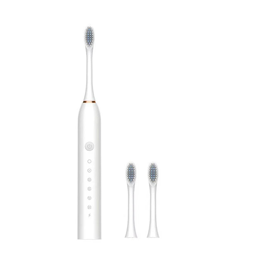 Electric Toothbrush for Adults Teeth Cleaner Soft DuPont Bristle Portable Battery Endurance IPX6 Waterproof Oral Care